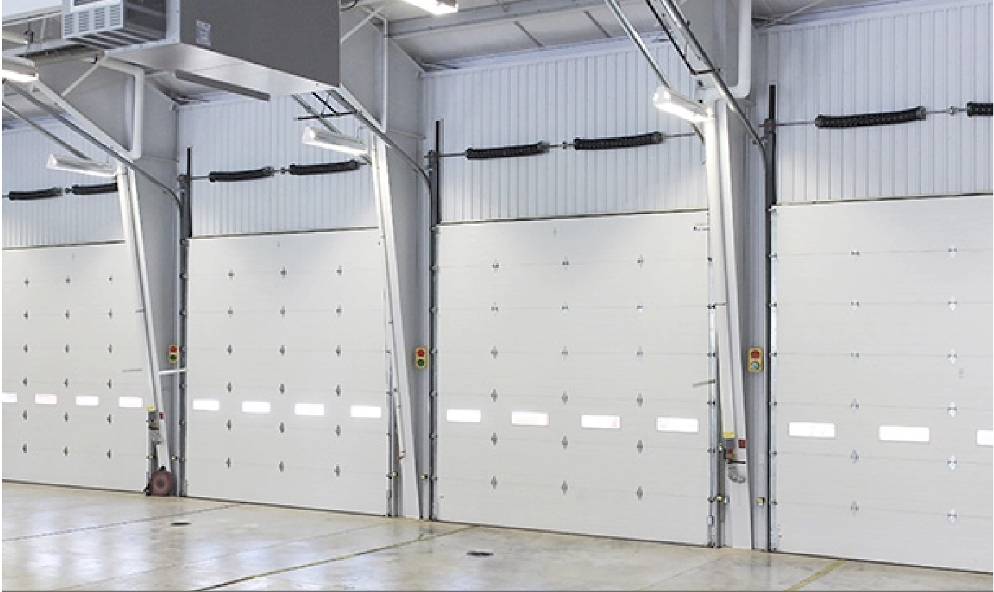 RCI Doors Commercial Overhead Sectional Garage Doors NC