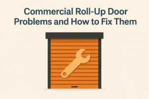 5 Commercial Roll Up Door Problems and How to Fix Them