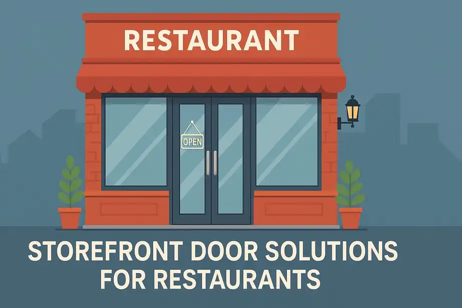 Beyond the Storefront Door Smart Door Choices for Restaurants