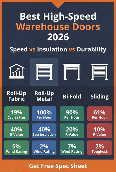 Best High Speed Commercial Doors for Warehouses