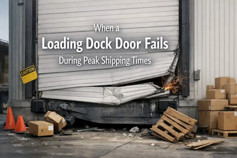 What Happens When a Loading Dock Door Fails at Peak Shipping