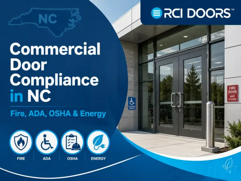 Commercial Door Compliance in NC Fire ADA OSHA & Energy