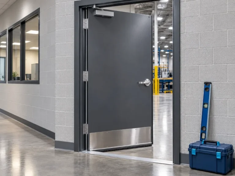 Hollow Metal Steel Personnel Doors 200kb