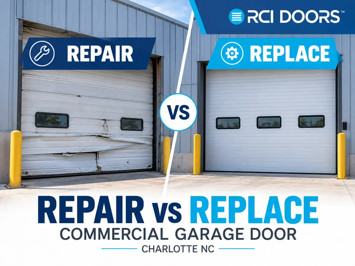 Repair vs Replace Commercial Garage Doors